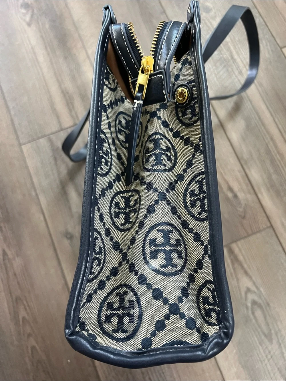 Tory Burch T Monogram Jacquard Tote